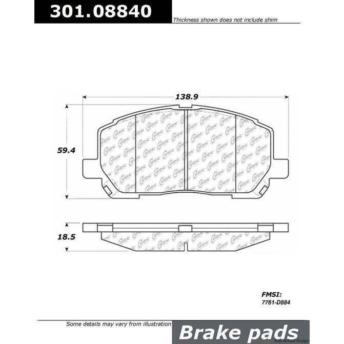 CENCENTRIC PARTS30108840