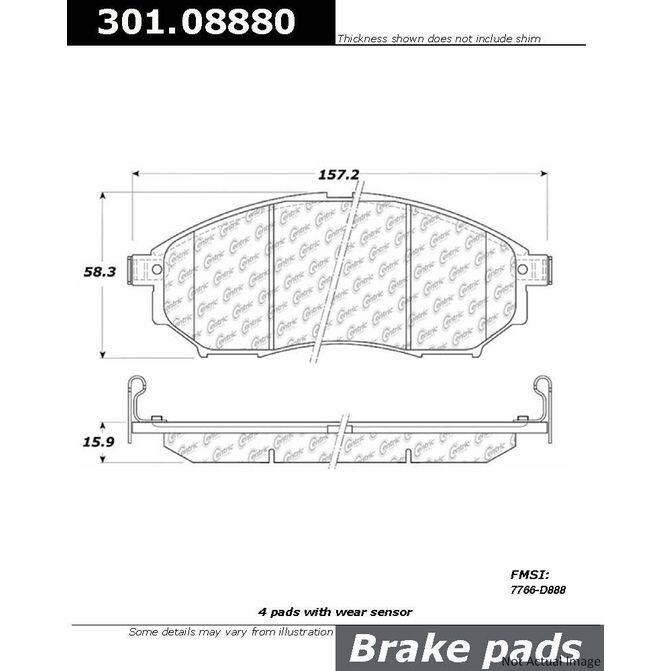 CENCENTRIC PARTS30108880