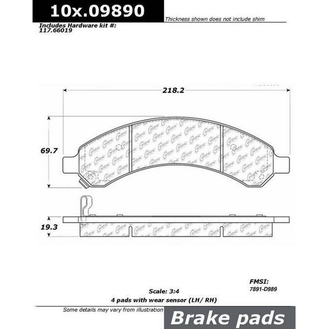 CENCENTRIC PARTS30109890