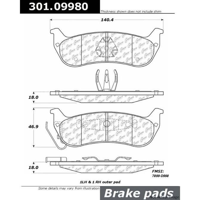 CENCENTRIC PARTS30109980