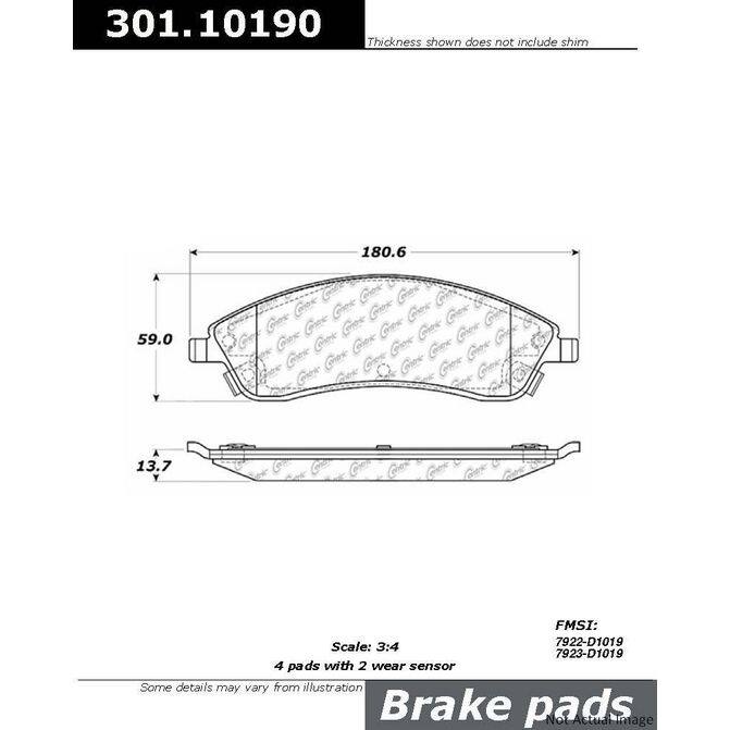 CENCENTRIC PARTS30110190