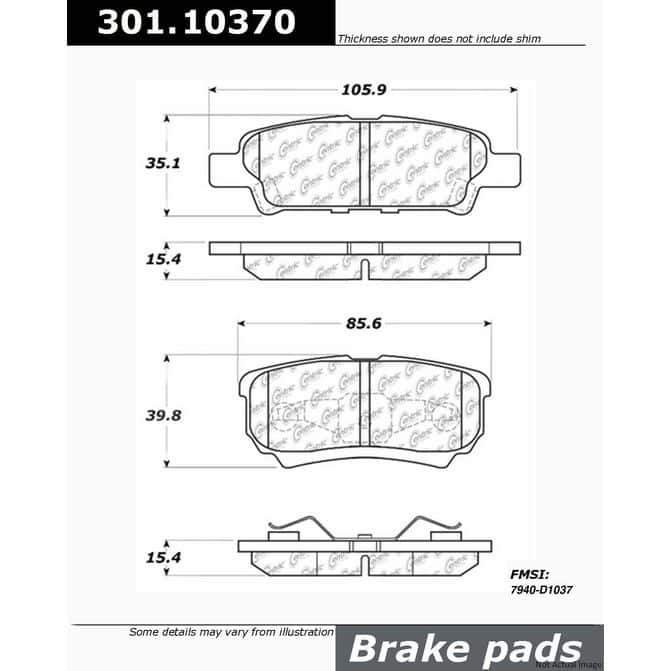 CENCENTRIC PARTS30110370