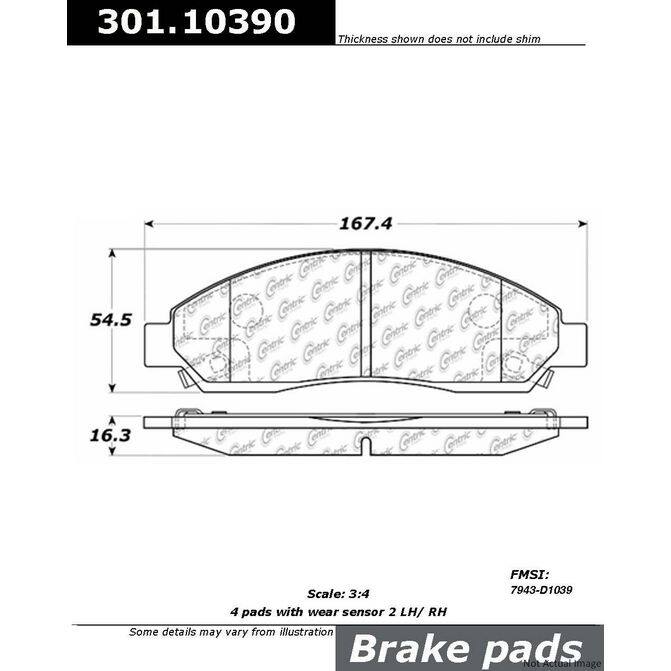CENCENTRIC PARTS30110390