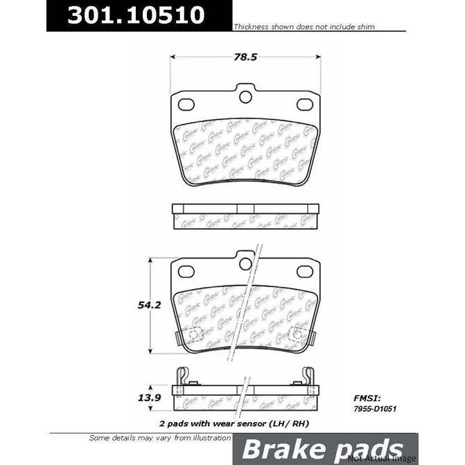 CENCENTRIC PARTS30110510