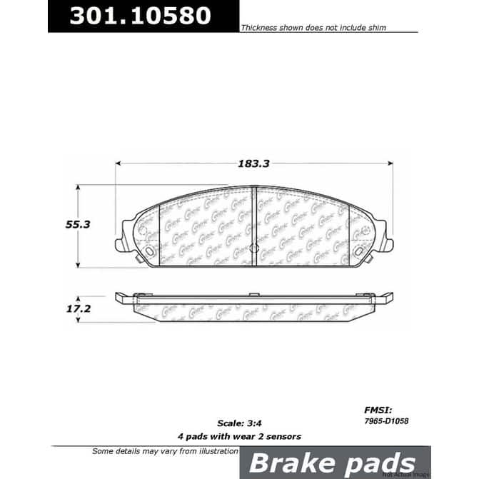 CENCENTRIC PARTS30110580