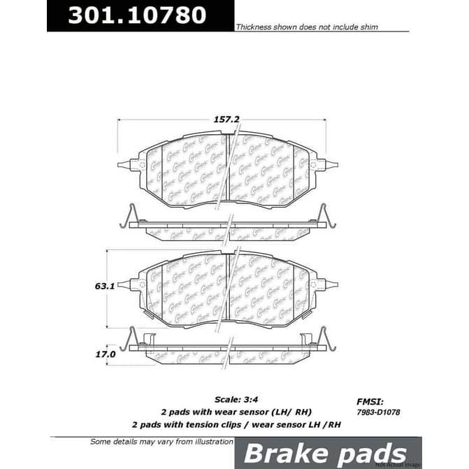 CENCENTRIC PARTS30110780
