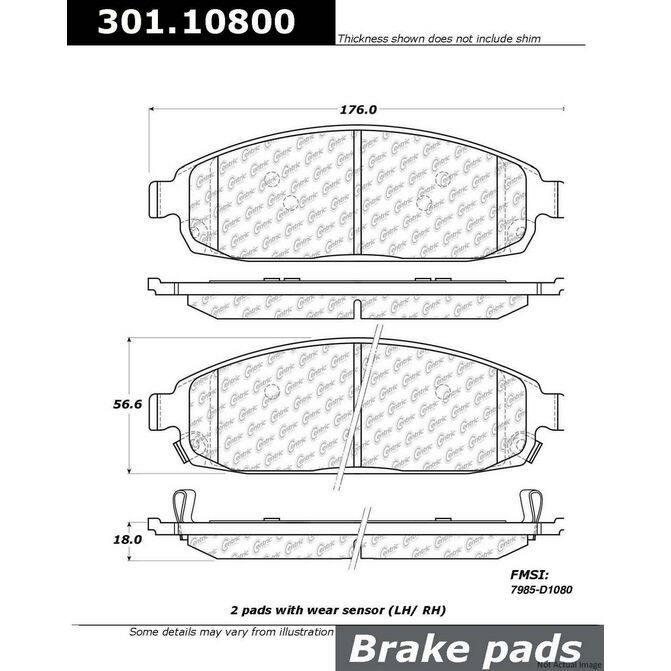 CENCENTRIC PARTS30110800