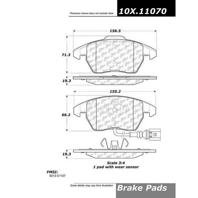 CENCENTRIC PARTS30111070