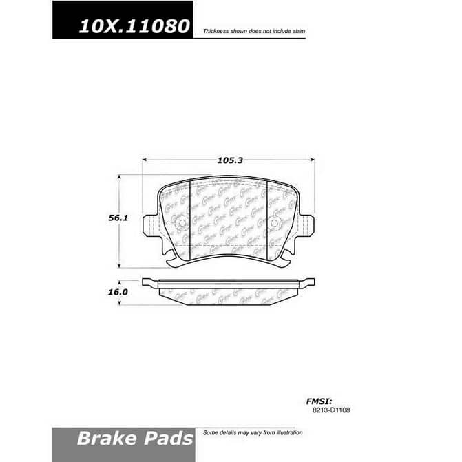 CENCENTRIC PARTS30111080