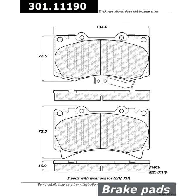 CENCENTRIC PARTS30111190