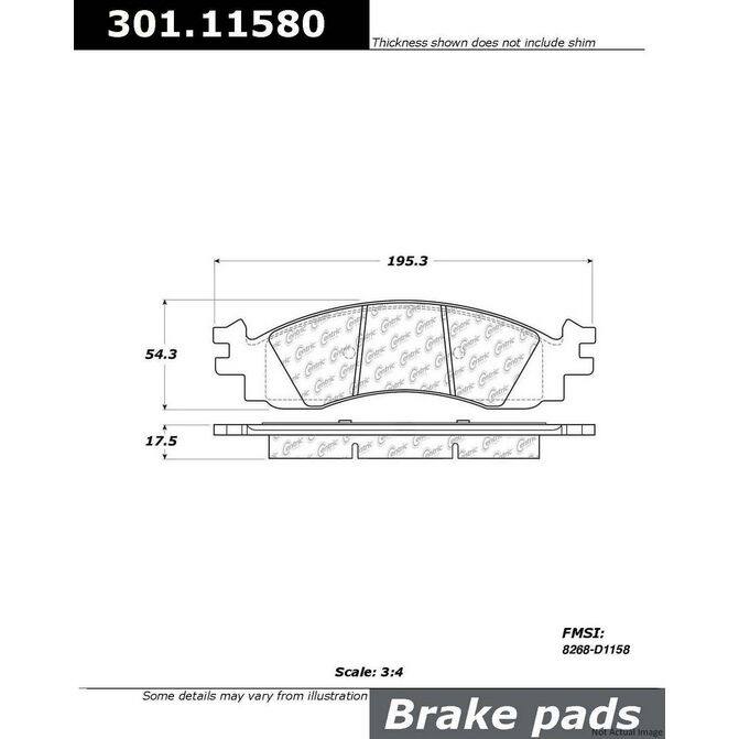 CENCENTRIC PARTS30111580
