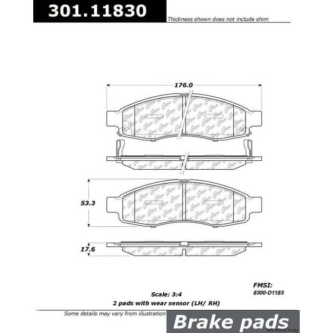CENCENTRIC PARTS30111830