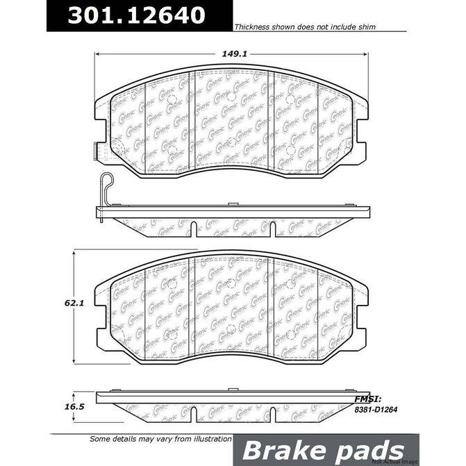 CENCENTRIC PARTS30112640