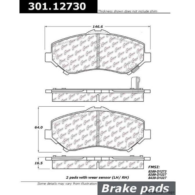 CENCENTRIC PARTS30112730