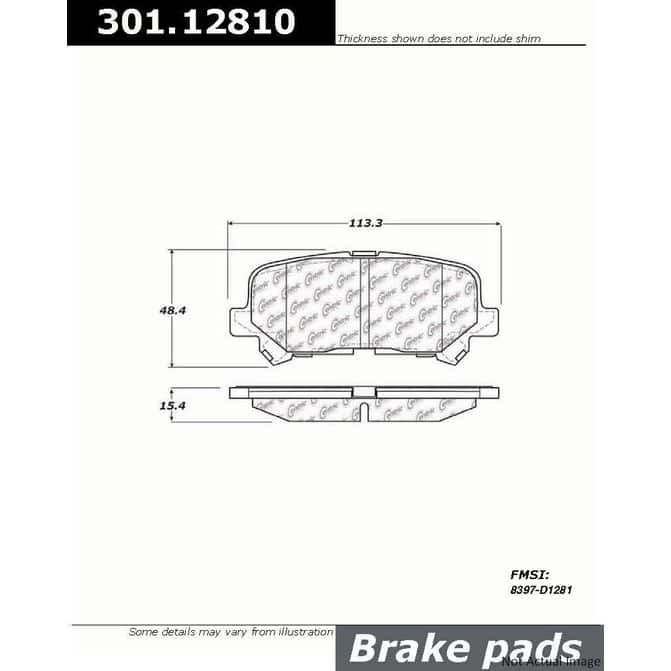 CENCENTRIC PARTS30112810