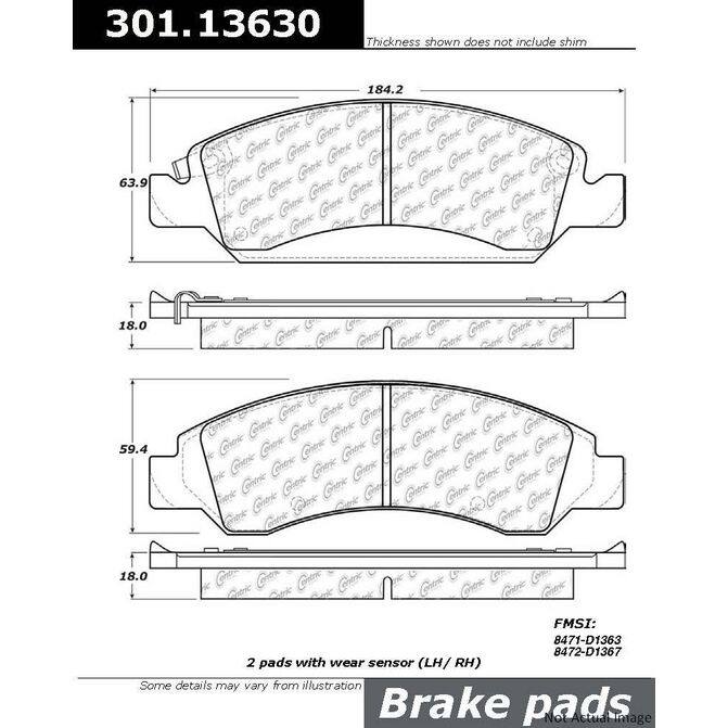 CENCENTRIC PARTS30113630