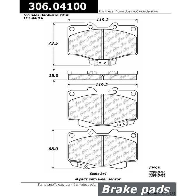 CENCENTRIC PARTS30604100