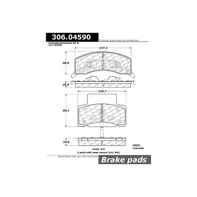 CENCENTRIC PARTS30604590