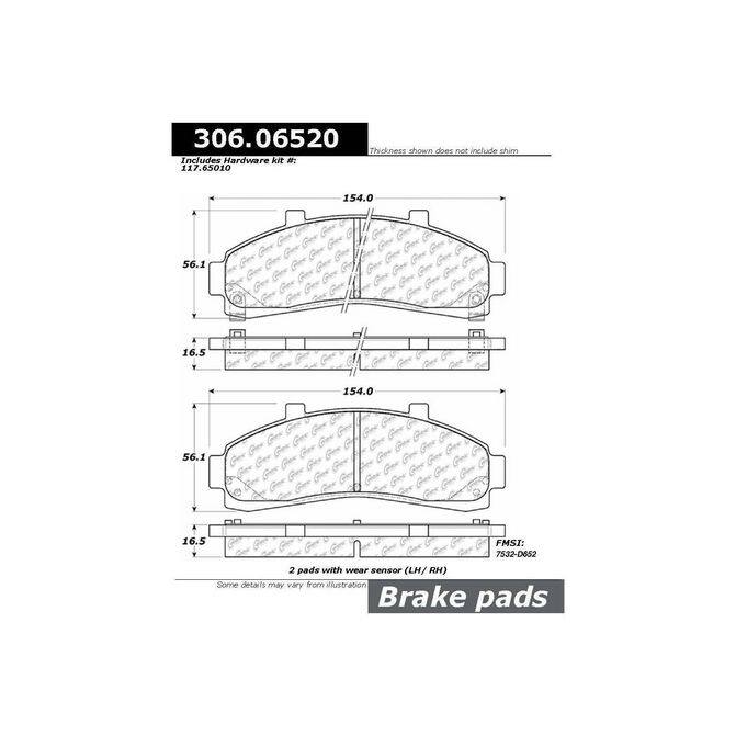 CENCENTRIC PARTS30606520