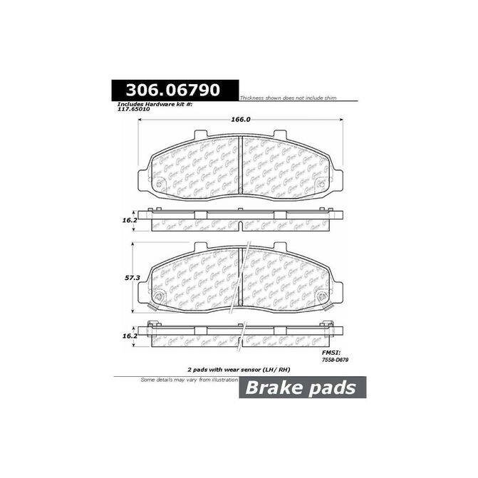 CENCENTRIC PARTS30606790
