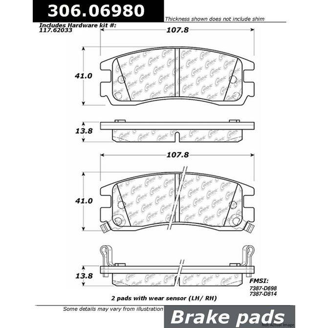 CENCENTRIC PARTS30606980