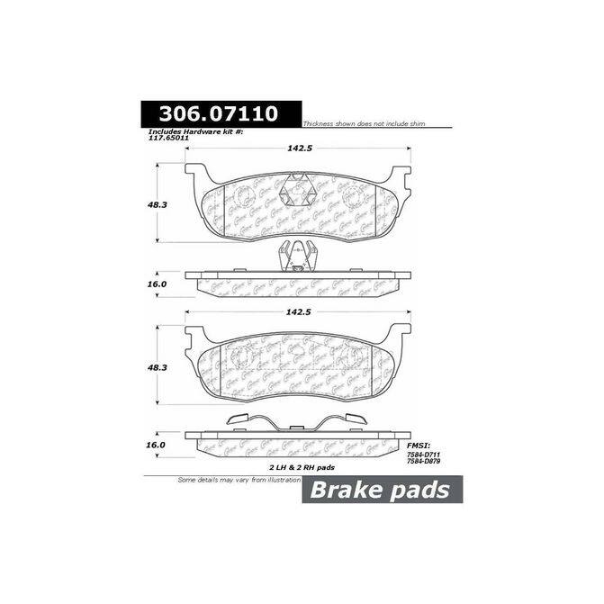 CENCENTRIC PARTS30607110