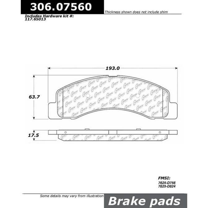 CENCENTRIC PARTS30607560