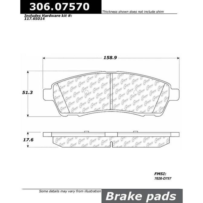 CENCENTRIC PARTS30607570