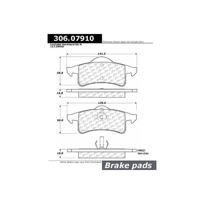 CENCENTRIC PARTS30607910