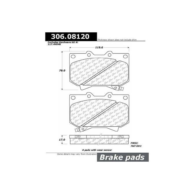 CENCENTRIC PARTS30608120