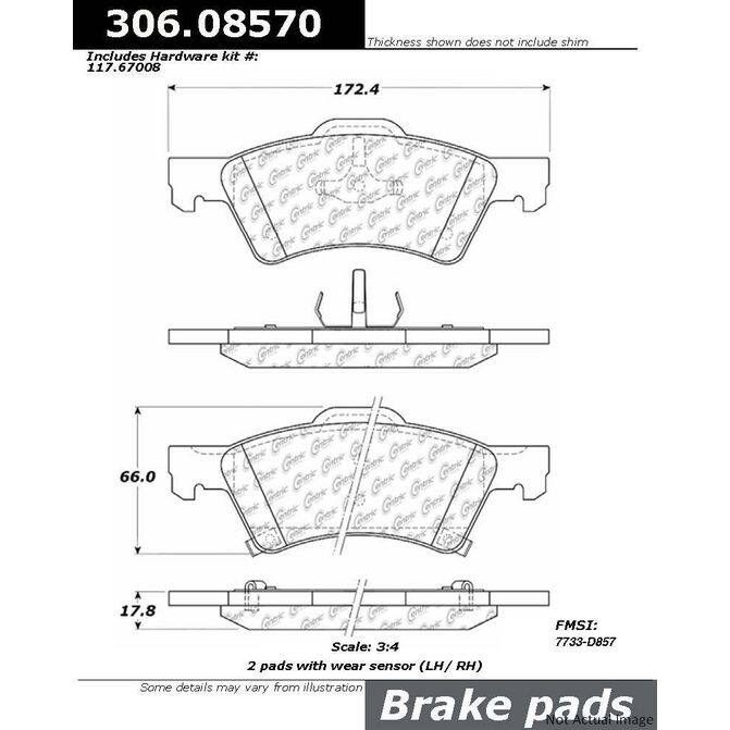 CENCENTRIC PARTS30608570