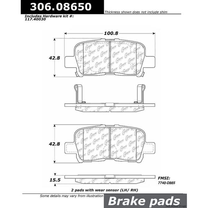 CENCENTRIC PARTS30608650