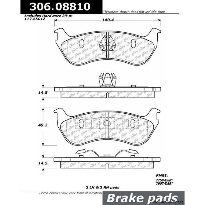 CENCENTRIC PARTS30608810