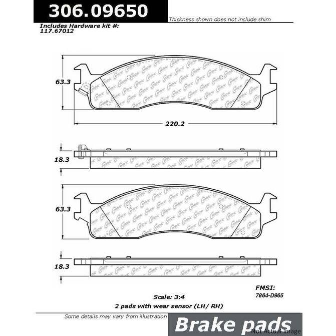 CENCENTRIC PARTS30609650