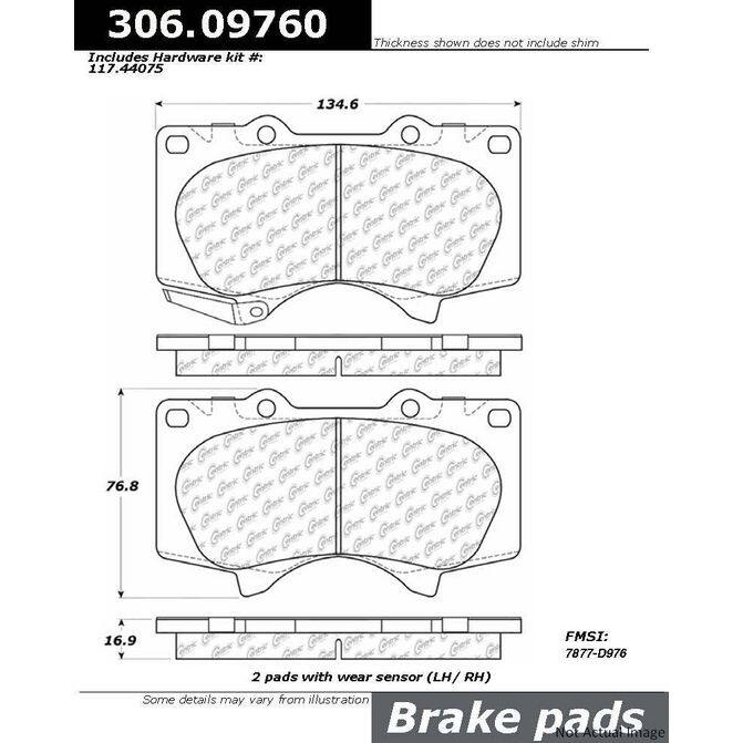 CENCENTRIC PARTS30609760