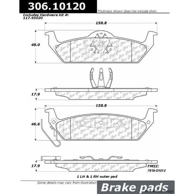 CENCENTRIC PARTS30610120