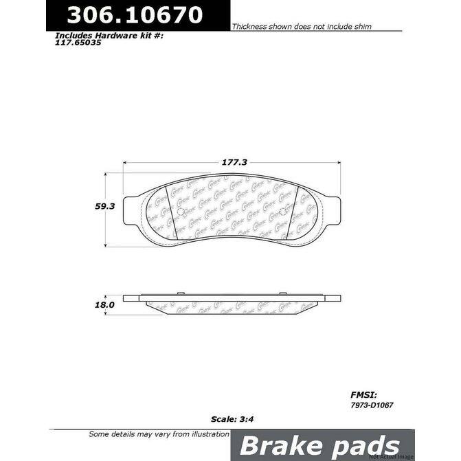 CENCENTRIC PARTS30610670