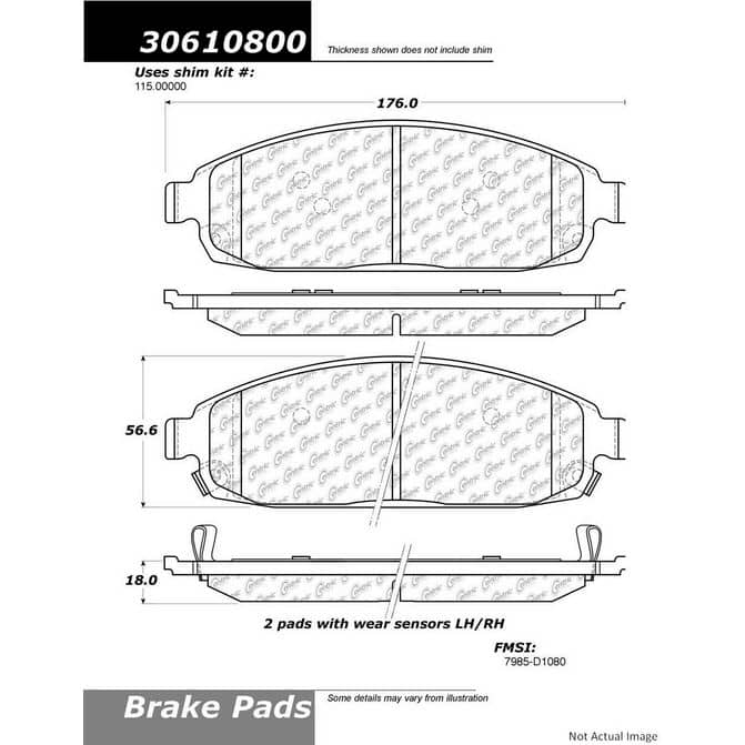 CENCENTRIC PARTS30610800