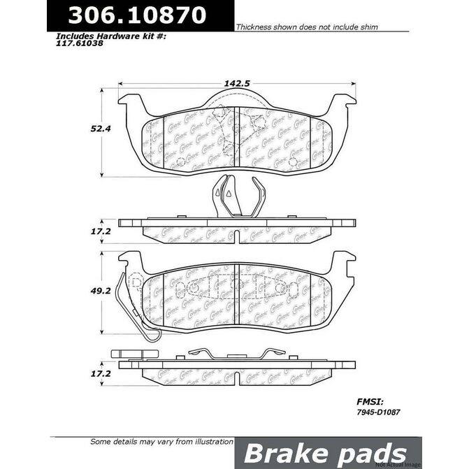 CENCENTRIC PARTS30610870