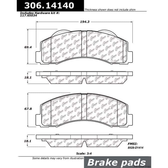 CENCENTRIC PARTS30614140
