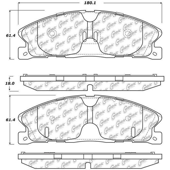 CEN CENTRIC PARTS 30616110