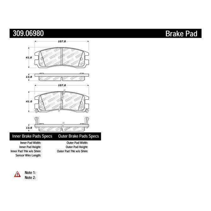 CENCENTRIC PARTS30906980
