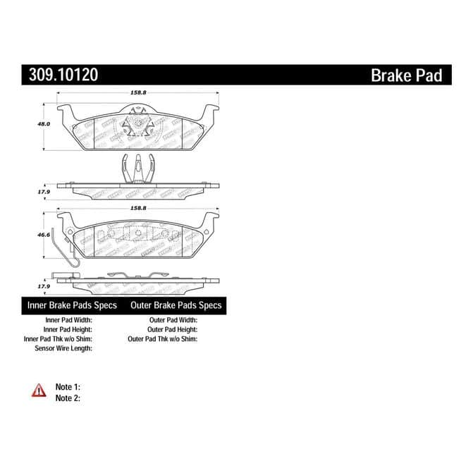 CENCENTRIC PARTS30910120