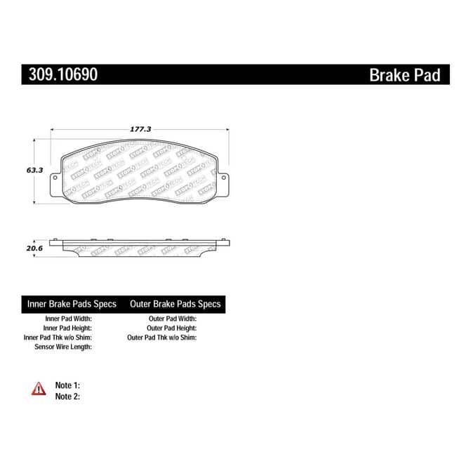 CENCENTRIC PARTS30910690