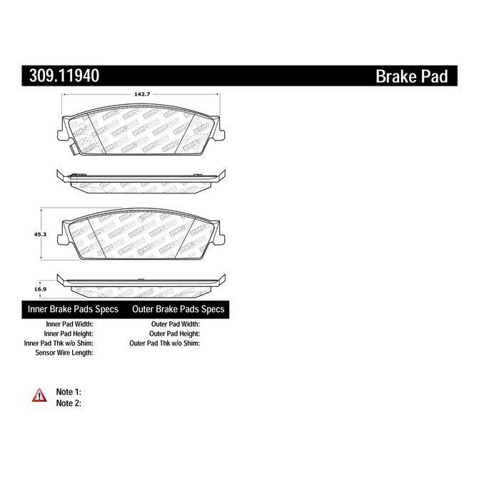CENCENTRIC PARTS30911940