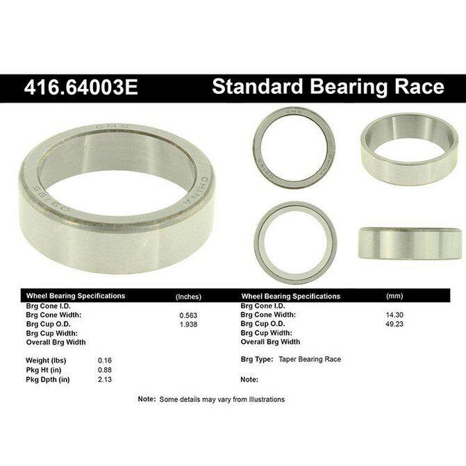 CEN CENTRIC PARTS 41664003E