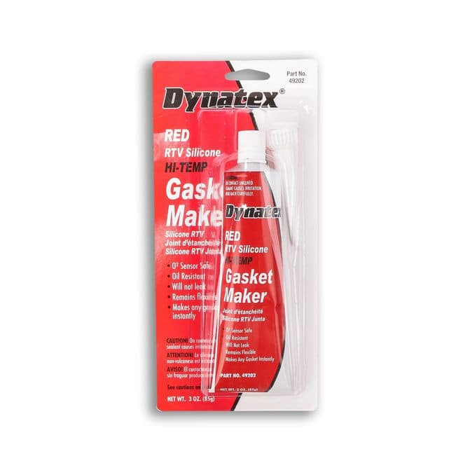 Dynatex Hi Temp Silicone Gasket Maker Oz Red Fleetpride