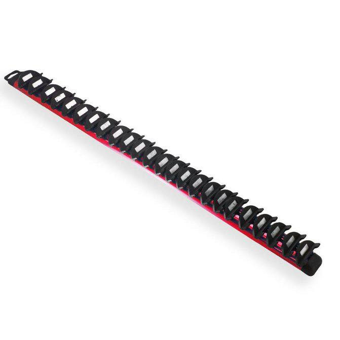 EZ RED Magnetic Wrench Holder / Organizer - Red (24 Pieces