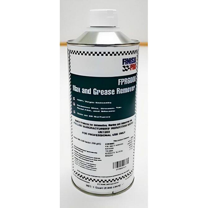 FINISH PRO Wax and Grease Remover 1 Quart FPR60004 FleetPride