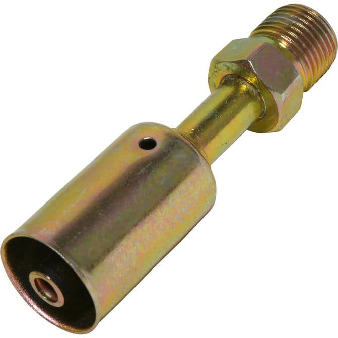 Steel Straight Male Insert Oring Beadlock Fitting FT1801SBC | FleetPride